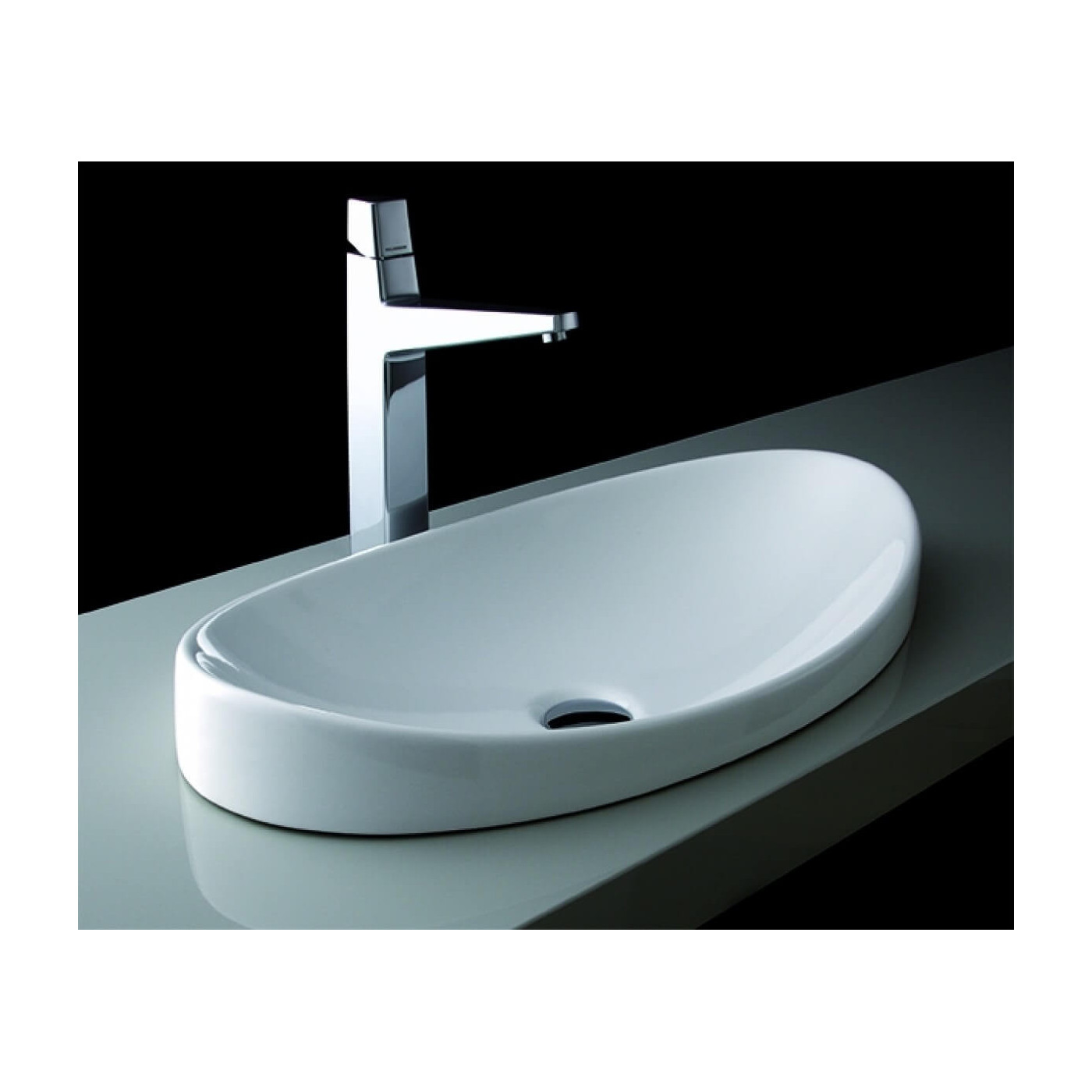 Umywalka Wpuszczana W Blat Spool 65x35 C53301 Palazzani Umywalka Wpuszczana W Blat Spool 65x35 C53301 Palazzani