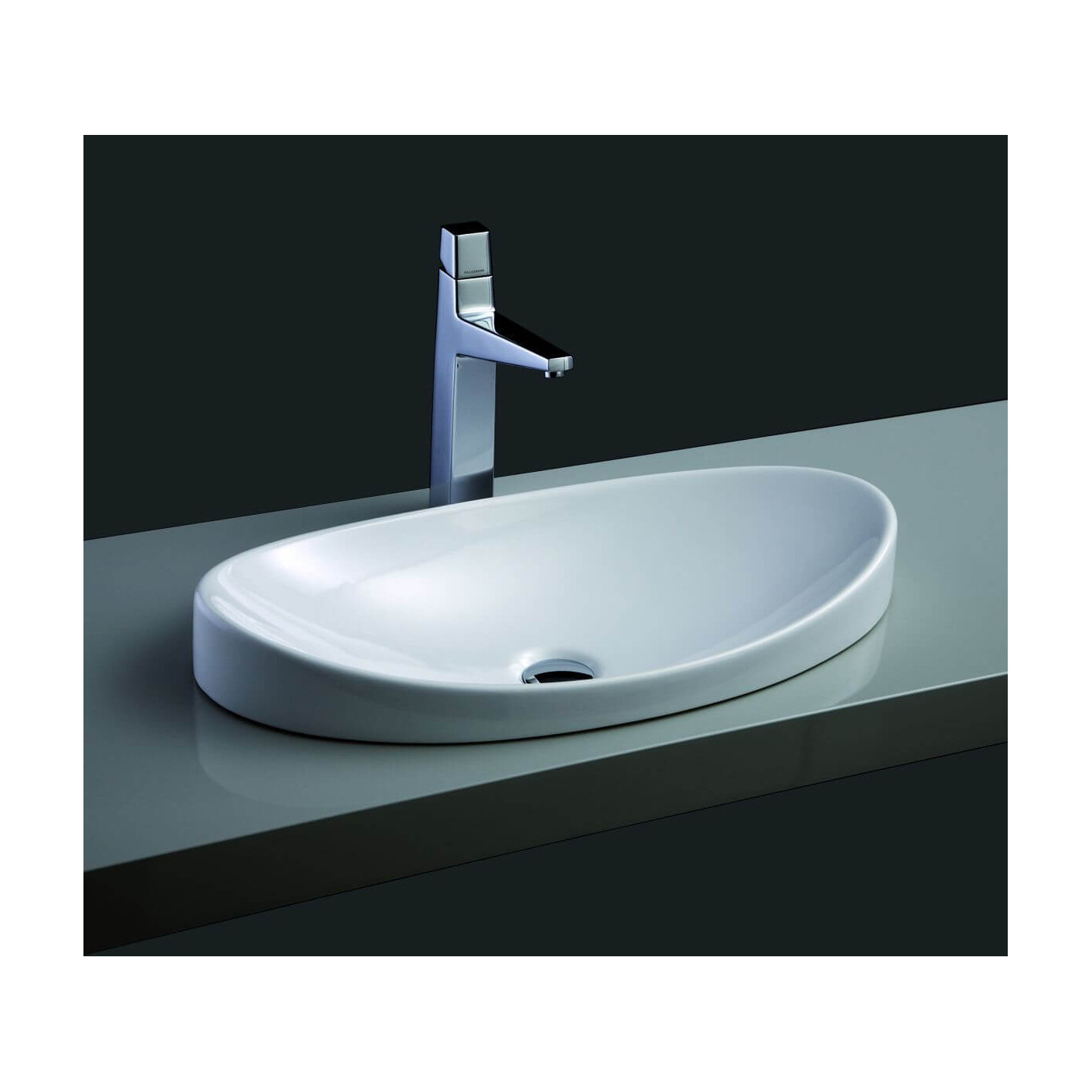 Umywalka Wpuszczana W Blat Spool 65x35 C53301 Palazzani Umywalka Wpuszczana W Blat Spool 65x35 C53301 Palazzani