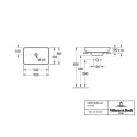 Umywalka Nablatowa Venticello 55x36 41135501 Villeroy&Boch Umywalka Nablatowa Venticello 55x36 41135501 Villeroy&Boch