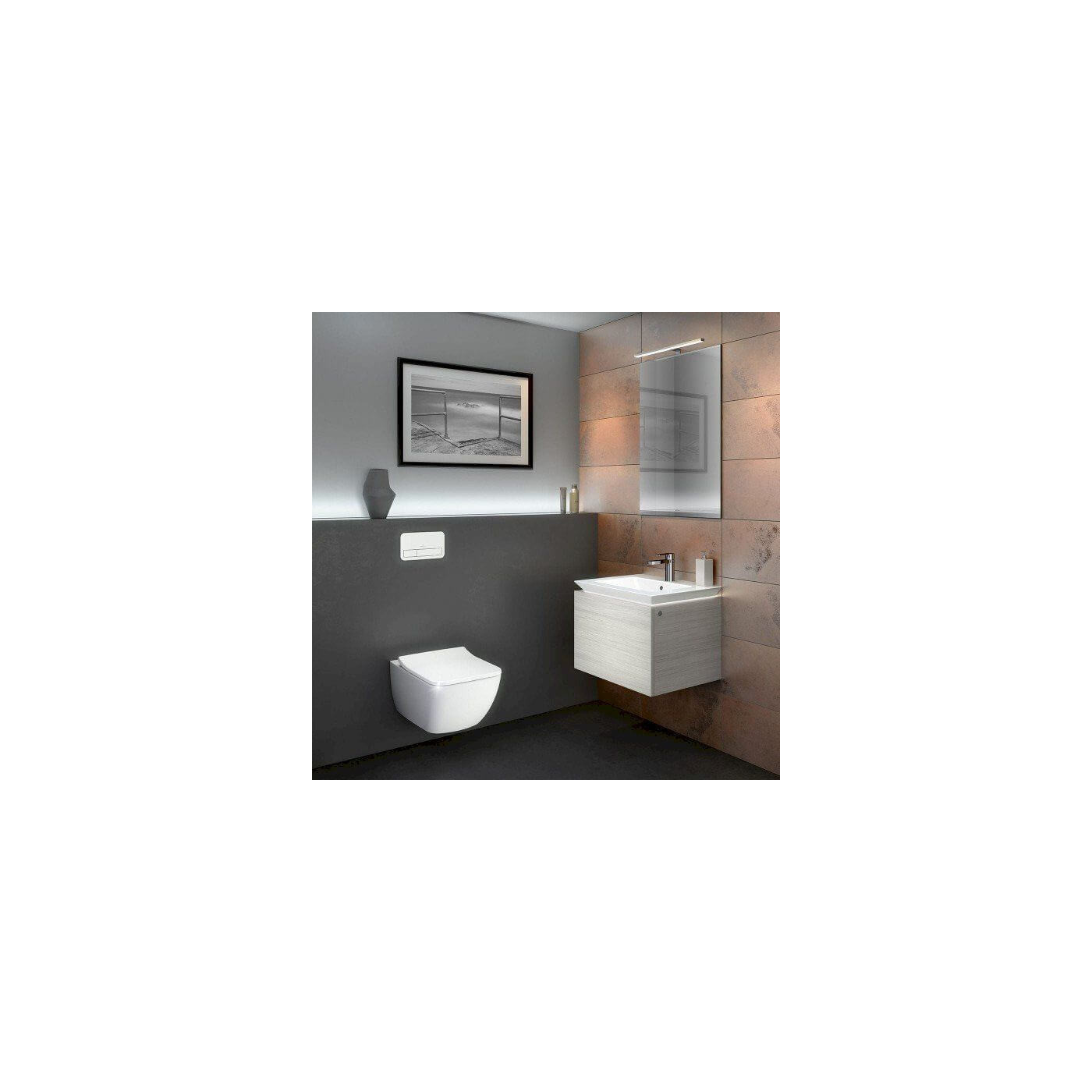 Miska Wisząca Bezkołnierzowa Venticello 37,5x56 4611R001 Villeroy&Boch Miska Wisząca Bezkołnierzowa Venticello 37,5x56 4611R001 Villeroy&Boch