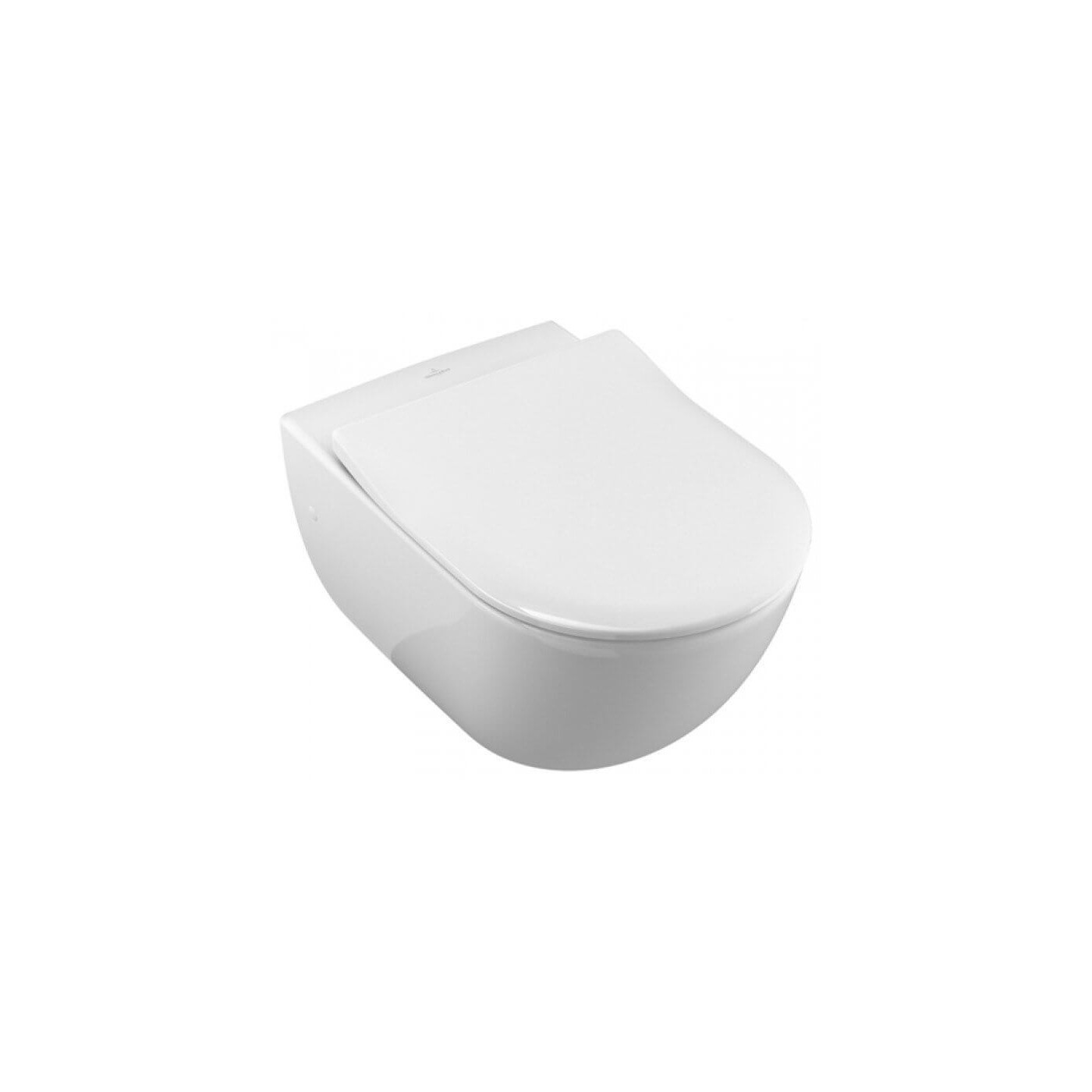 Miska WC Wisząca Bezkołnierzowa Avento 53x37 Z Deską Wolnoopadającą Slim 5656RS01 Villeroy&Boch Miska WC Wisząca Bezkołnierzowa Avento 53x37 Z Deską Wolnoopadającą Slim 5656RS01 Villeroy&Boch