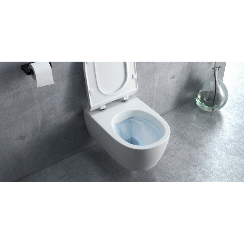 Miska WC Bezrantowa Z Deską Wolnoopadającą Doto Pure-Rim 48 CEEX.1404.485.WH Excellent Miska WC Bezrantowa Z Deską Wolnoopadającą Doto Pure-Rim 48 CEEX.1404.485.WH Excellent