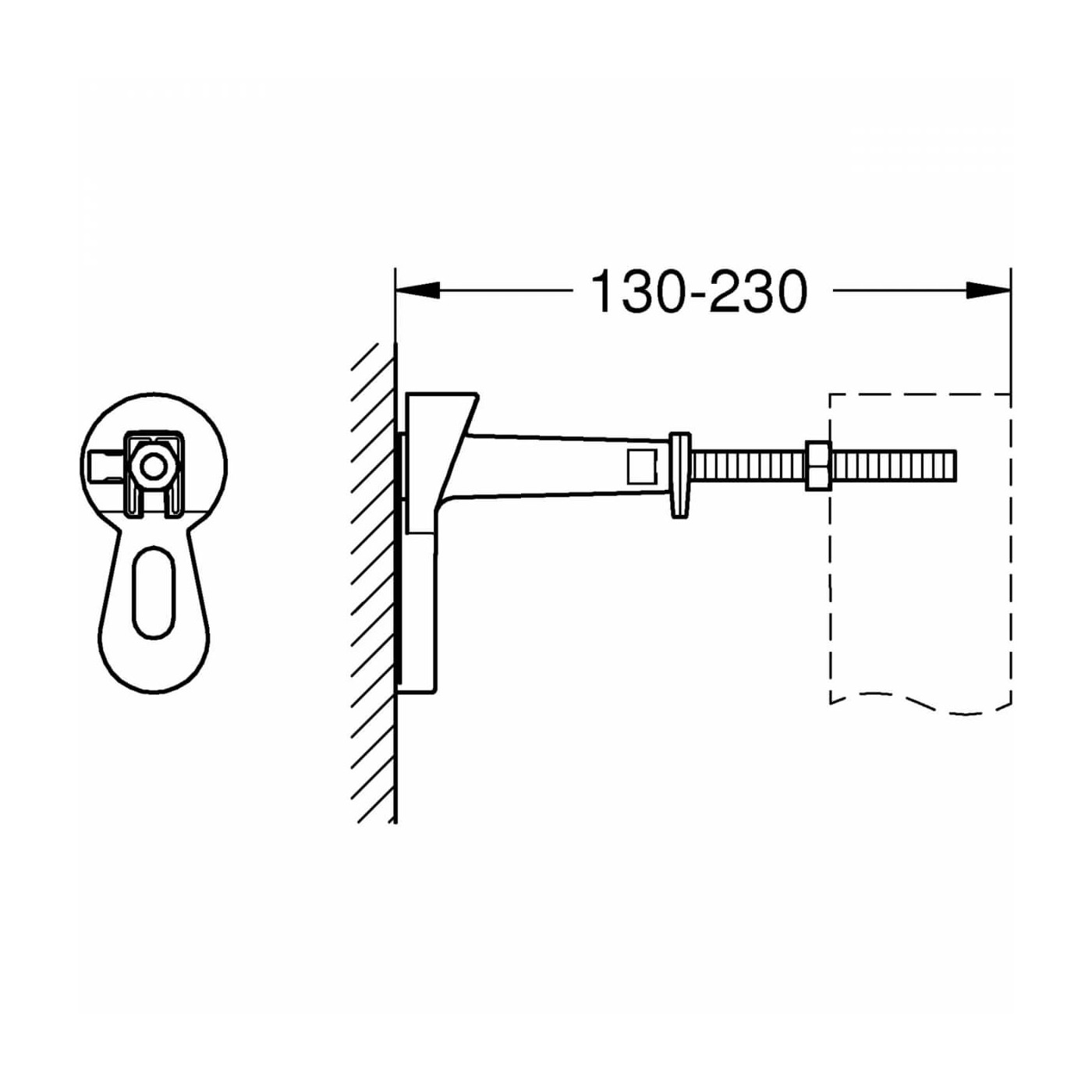 Kątownik Ścienny Rapid SL 3855800M Grohe Kątownik Ścienny Rapid SL 3855800M Grohe