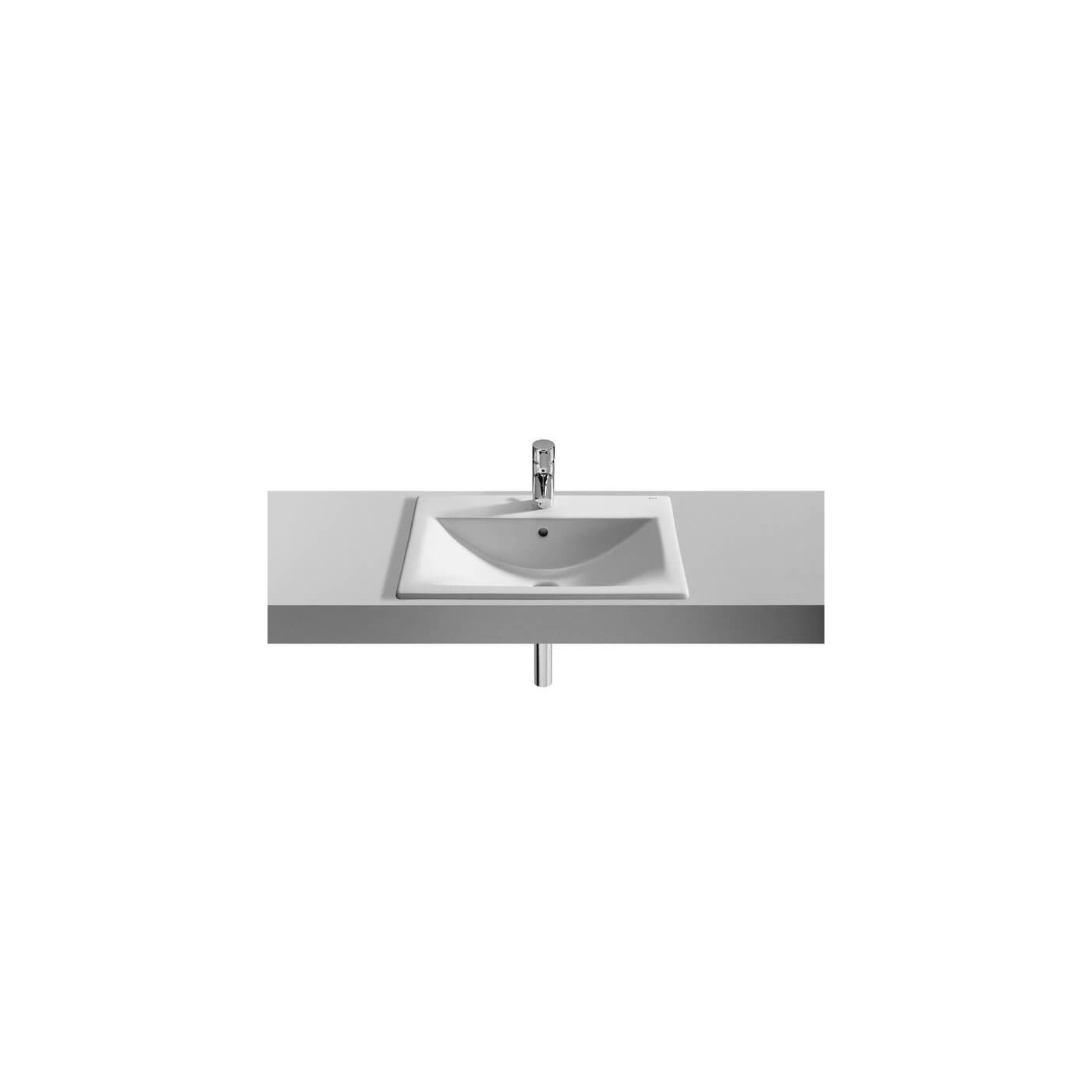 Umywalka Wpuszczana W Blat Diverta 55x42,5 A327116000 Roca Umywalka Wpuszczana W Blat Diverta 55x42,5 A327116000 Roca