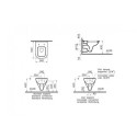 Miska Wisząca New S20 5507L003-0101 Vitra Miska Wisząca New S20 5507L003-0101 Vitra