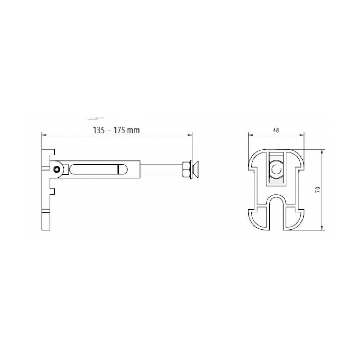 Wsporniki Montażowe Do Stelaży 173-30010000-00 Werit Jomo Wsporniki Montażowe Do Stelaży 173-30010000-00 Werit Jomo