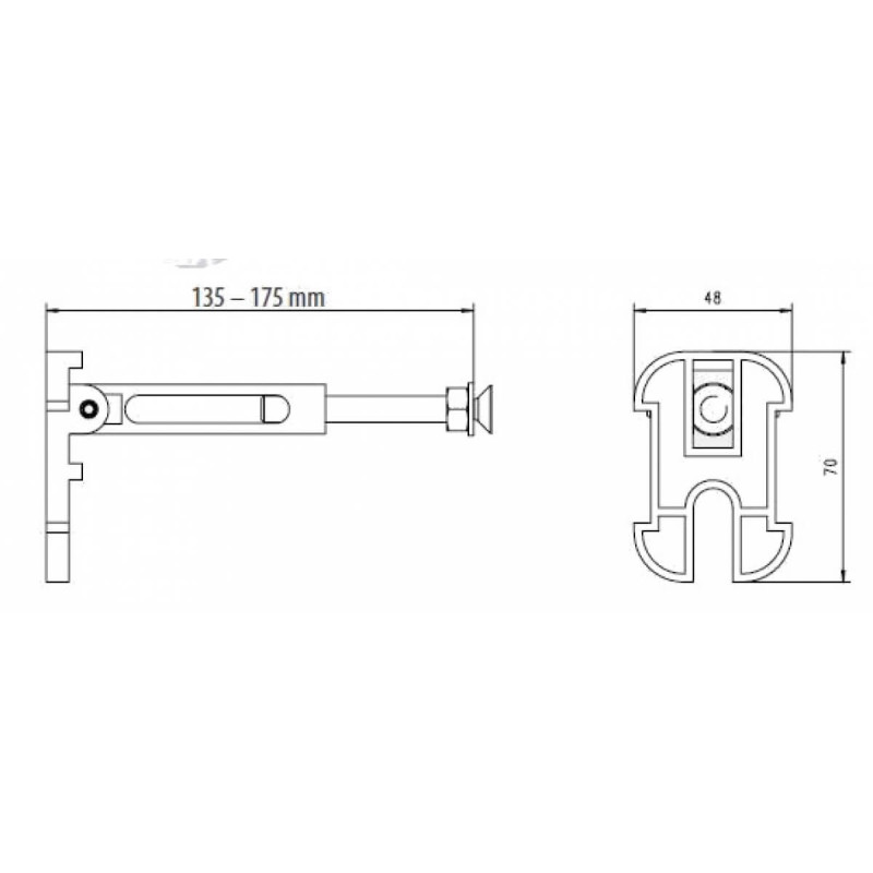 Wsporniki Montażowe Do Stelaży 173-30010000-00 Werit Jomo Wsporniki Montażowe Do Stelaży 173-30010000-00 Werit Jomo