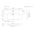 Umywalka Roma 85x45 3064 Deftrans Umywalka Roma 85x45 3064 Deftrans