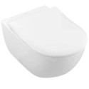 Miska WC Wisząca Bezrantowa Subway 2.0 CombiPack 56,5x37 Z Deską 5614R201 Villeroy&Boch Miska WC Wisząca Bezrantowa Subway 2.0 CombiPack 56,5x37 Z Deską 5614R201 Villeroy&Boch