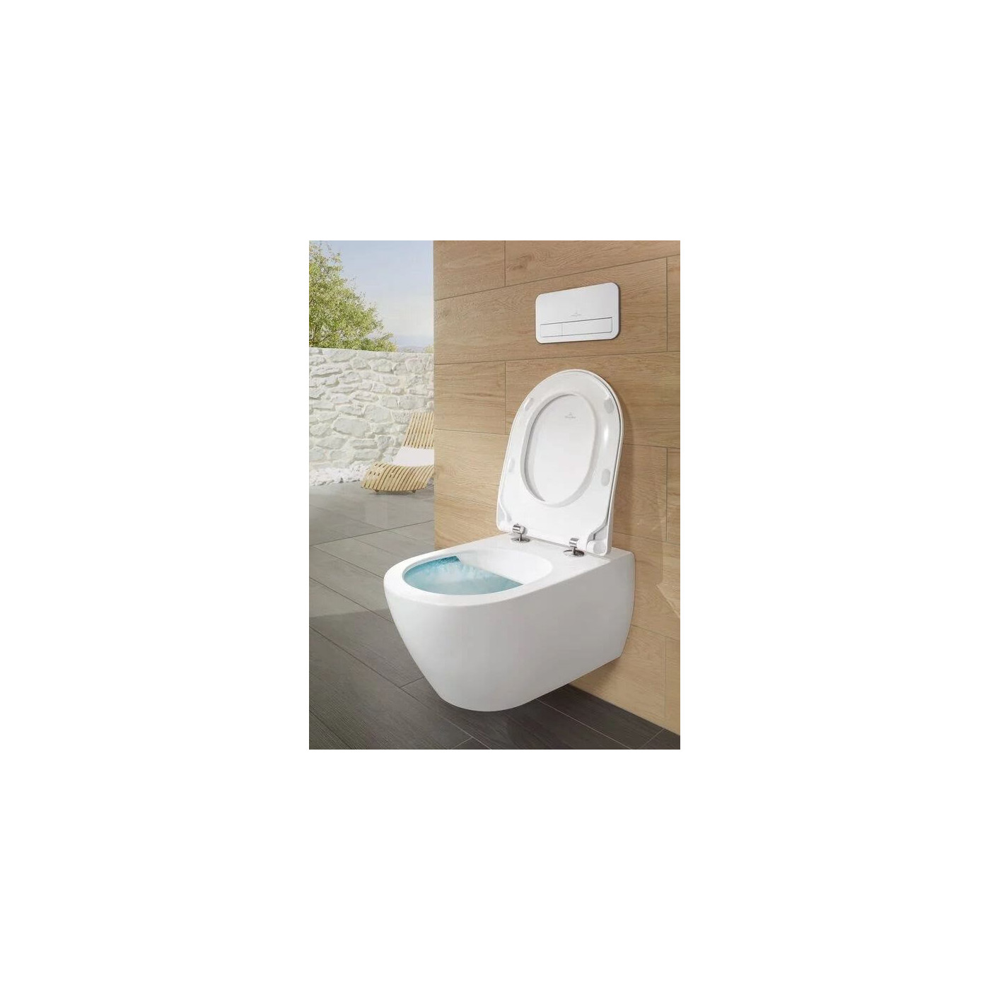 Miska WC Wisząca Bezrantowa Subway 2.0 CombiPack 56,5x37 Z Deską 5614R201 Villeroy&Boch Miska WC Wisząca Bezrantowa Subway 2.0 CombiPack 56,5x37 Z Deską 5614R201 Villeroy&Boch