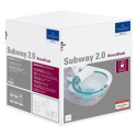 Miska WC Wisząca Bezrantowa Subway 2.0 CombiPack 56,5x37 Z Deską 5614R201 Villeroy&Boch Miska WC Wisząca Bezrantowa Subway 2.0 CombiPack 56,5x37 Z Deską 5614R201 Villeroy&Boch