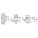 Bidet Wiszący Z Ukrytmi Mocowaniami Gap A357476000 Roca Bidet Wiszący Z Ukrytmi Mocowaniami Gap A357476000 Roca