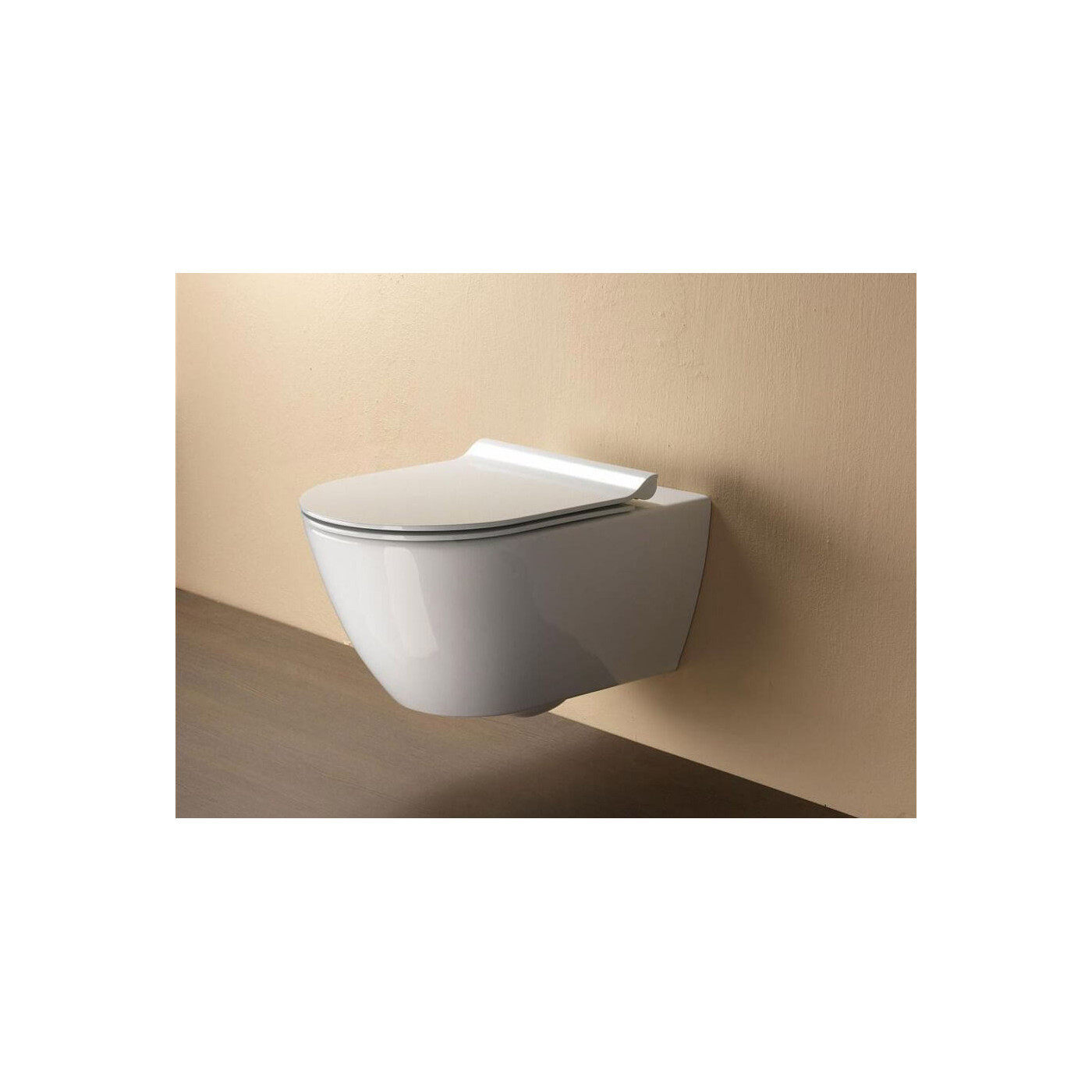 Muszla Wisząca Pura 50cm Bez Rantu + Zestaw Montażowy 881611+FISR GSI Muszla Wisząca Pura 50cm Bez Rantu + Zestaw Montażowy 881611+FISR GSI