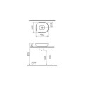 Umywalka Matowa Outline 47x40 5994B401-0016 Vitra Umywalka Matowa Outline 47x40 5994B401-0016 Vitra