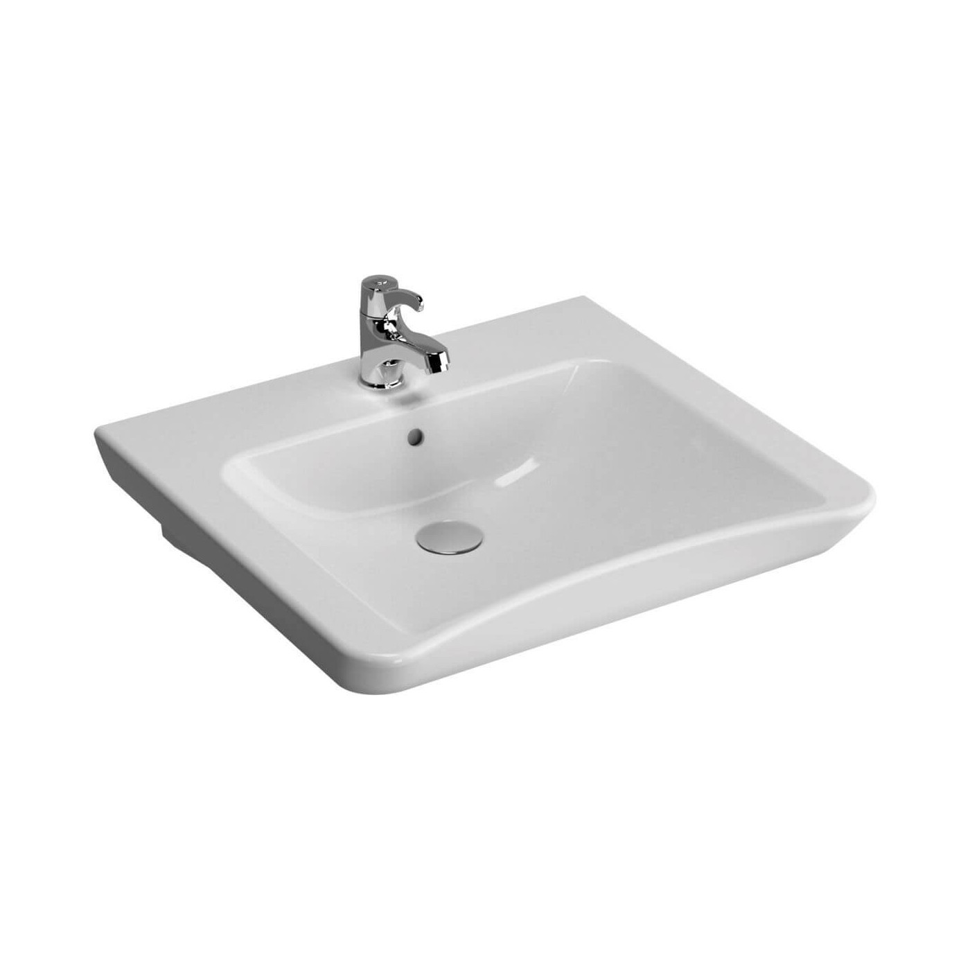 Umywalka Dla Osób Niepełnosprawnych 60x54,5 S20 5289B003-0001 Vitra Umywalka Dla Osób Niepełnosprawnych 60x54,5 S20 5289B003-0001 Vitra