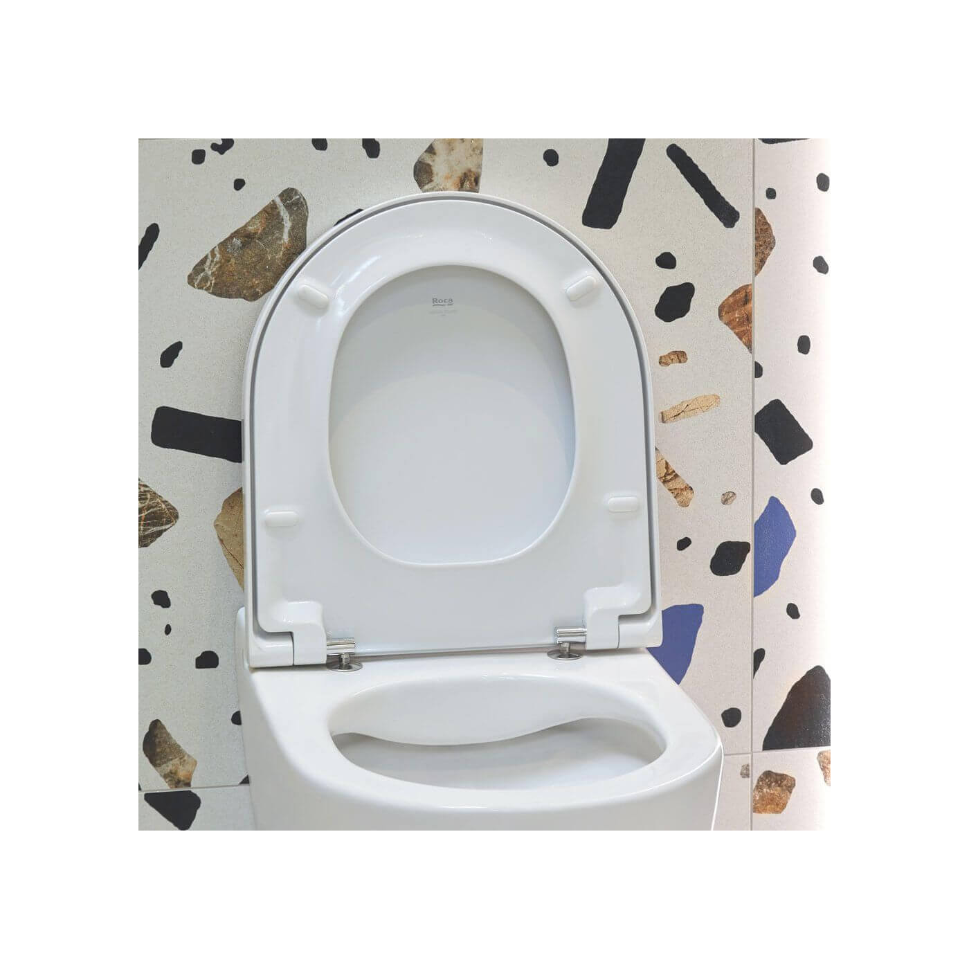 Miska WC Podwieszana Rimless Round Compacto A346528000 Roca Miska WC Podwieszana Rimless Round Compacto A346528000 Roca