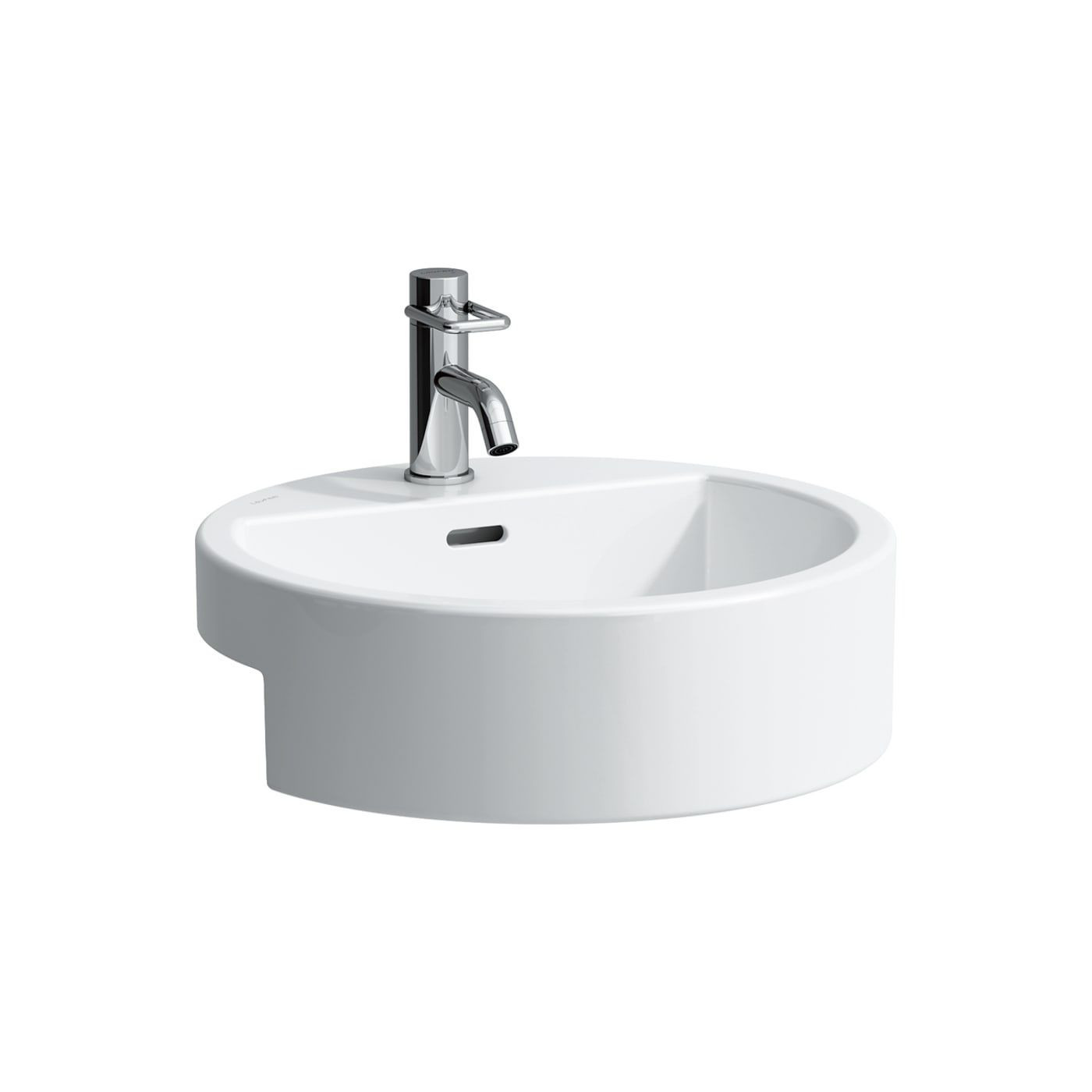 Umywalka Półblatowa 460 mm Living City Biały H8134310001041 Laufen Umywalka Półblatowa 460 mm Living City Biały H8134310001041 Laufen