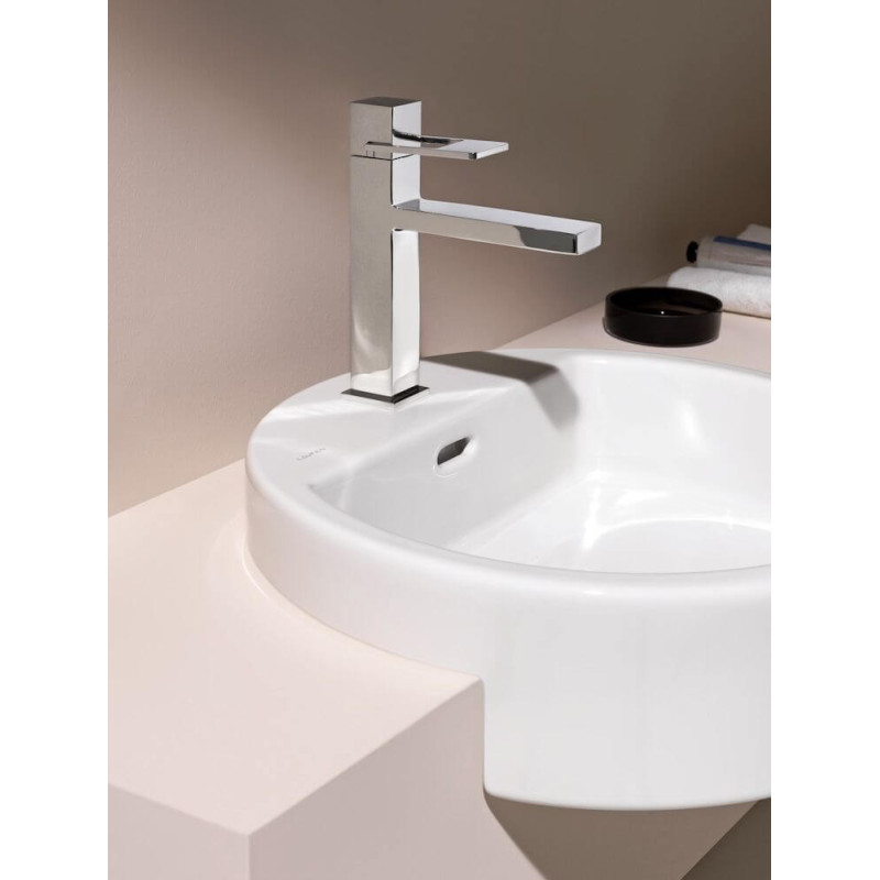 Umywalka Półblatowa 460 mm Living City Biały H8134310001041 Laufen Umywalka Półblatowa 460 mm Living City Biały H8134310001041 Laufen