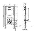 Stelaż Podtynkowy Viconnect H112 92246100 Villeroy&Boch Stelaż Podtynkowy Viconnect H112 92246100 Villeroy&Boch