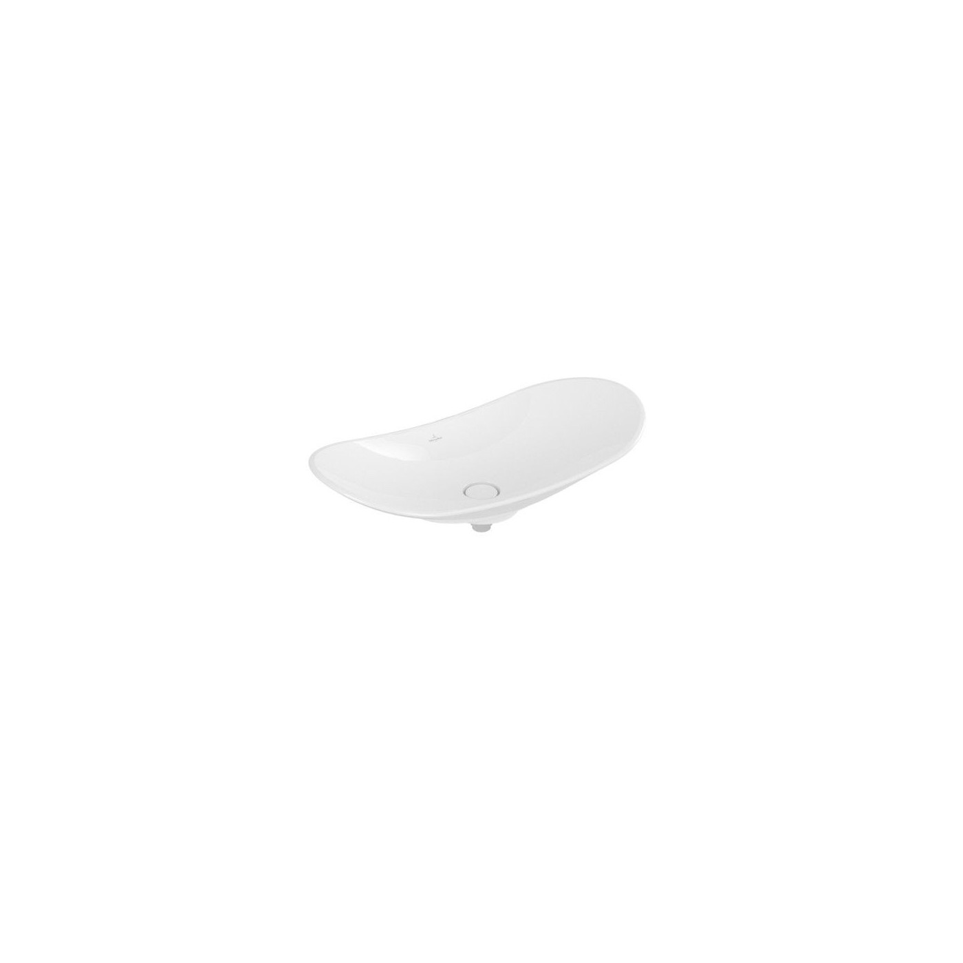 Umywalka Nablatowa My Nature Weiss Alpin 81x41 411080R1 Villeroy & Boch Umywalka Nablatowa My Nature Weiss Alpin 81x41 411080R1 Villeroy & Boch