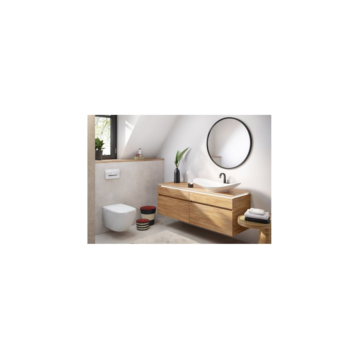 Umywalka Nablatowa My Nature Weiss Alpin 81x41 411080R1 Villeroy & Boch Umywalka Nablatowa My Nature Weiss Alpin 81x41 411080R1 Villeroy & Boch