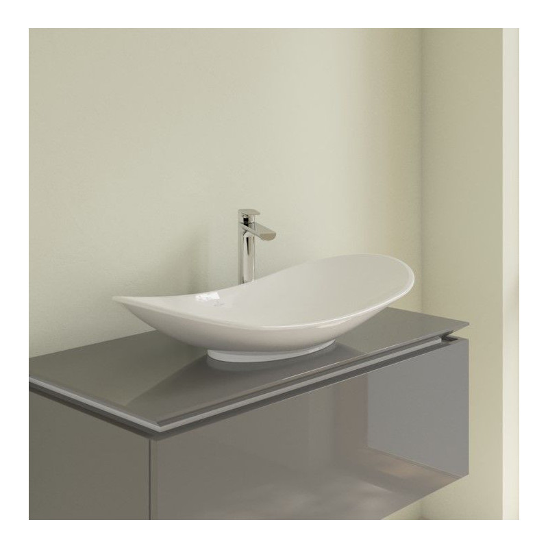 Umywalka Nablatowa My Nature Weiss Alpin 81x41 411080R1 Villeroy & Boch Umywalka Nablatowa My Nature Weiss Alpin 81x41 411080R1 Villeroy & Boch
