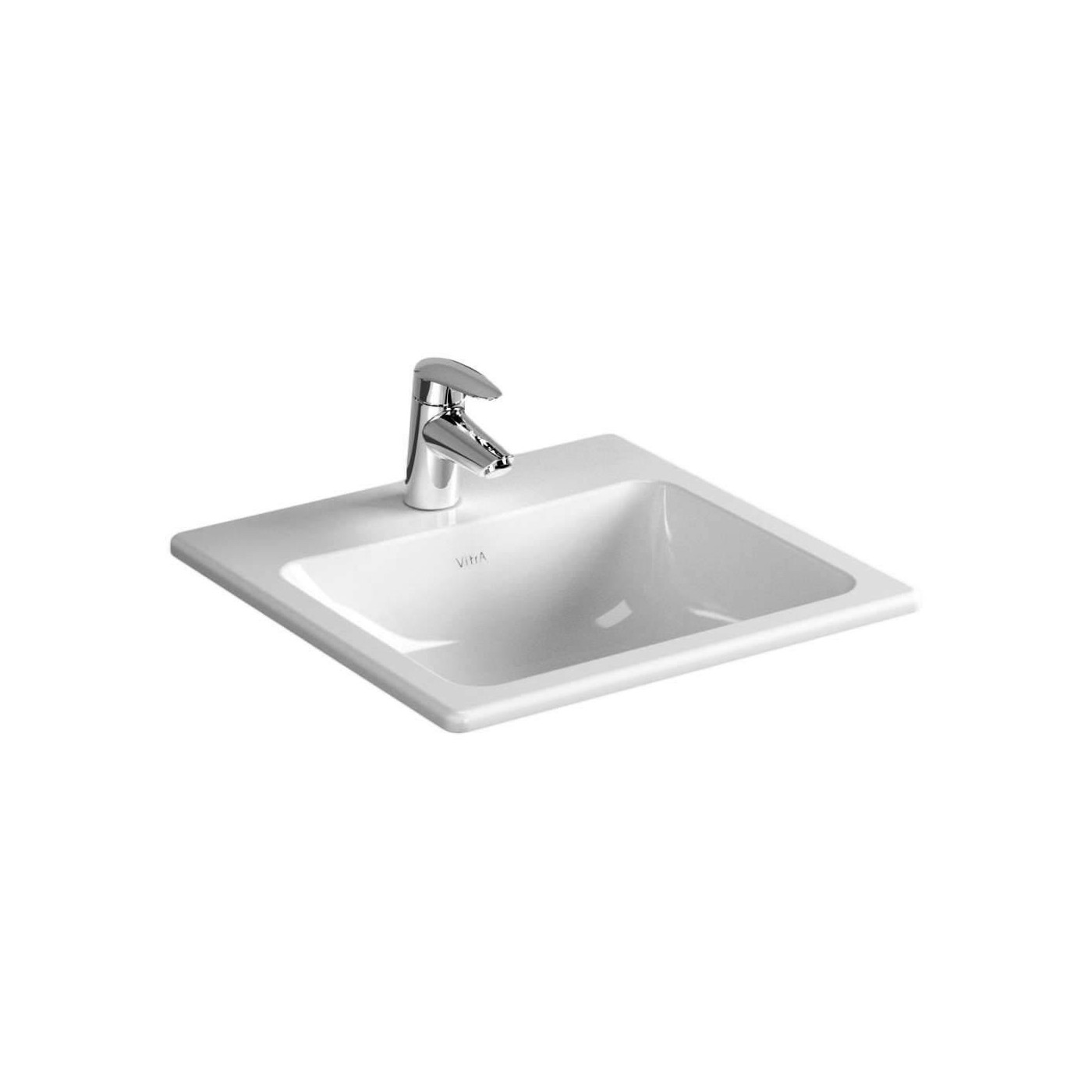 Umywalka Wpuszczana W Blat S20 55x45x17 5465B003-0001 Vitra Umywalka Wpuszczana W Blat S20 55x45x17 5465B003-0001 Vitra