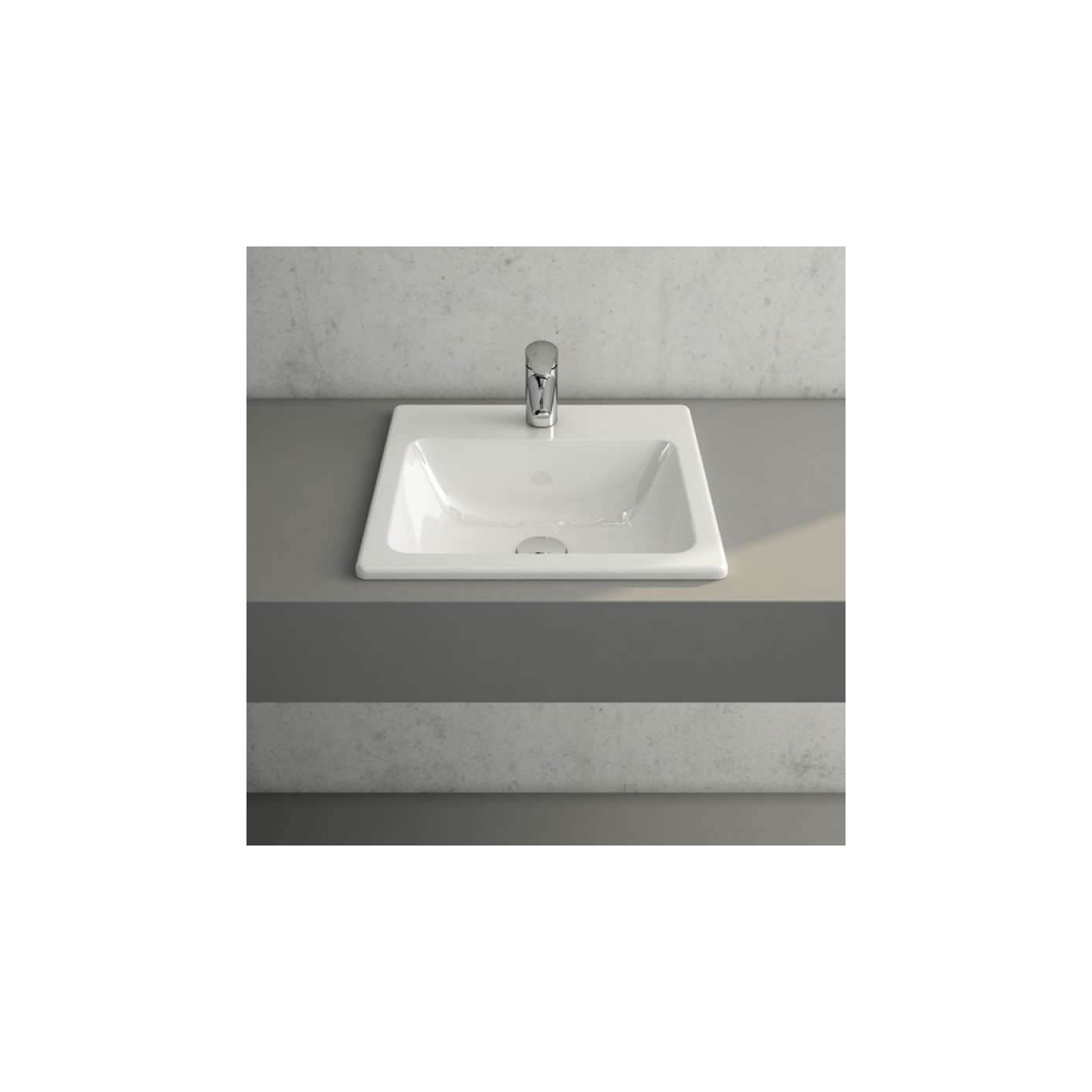 Umywalka Wpuszczana W Blat S20 55x45x17 5465B003-0001 Vitra Umywalka Wpuszczana W Blat S20 55x45x17 5465B003-0001 Vitra