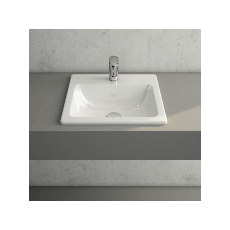 Umywalka Wpuszczana W Blat S20 55x45x17 5465B003-0001 Vitra Umywalka Wpuszczana W Blat S20 55x45x17 5465B003-0001 Vitra