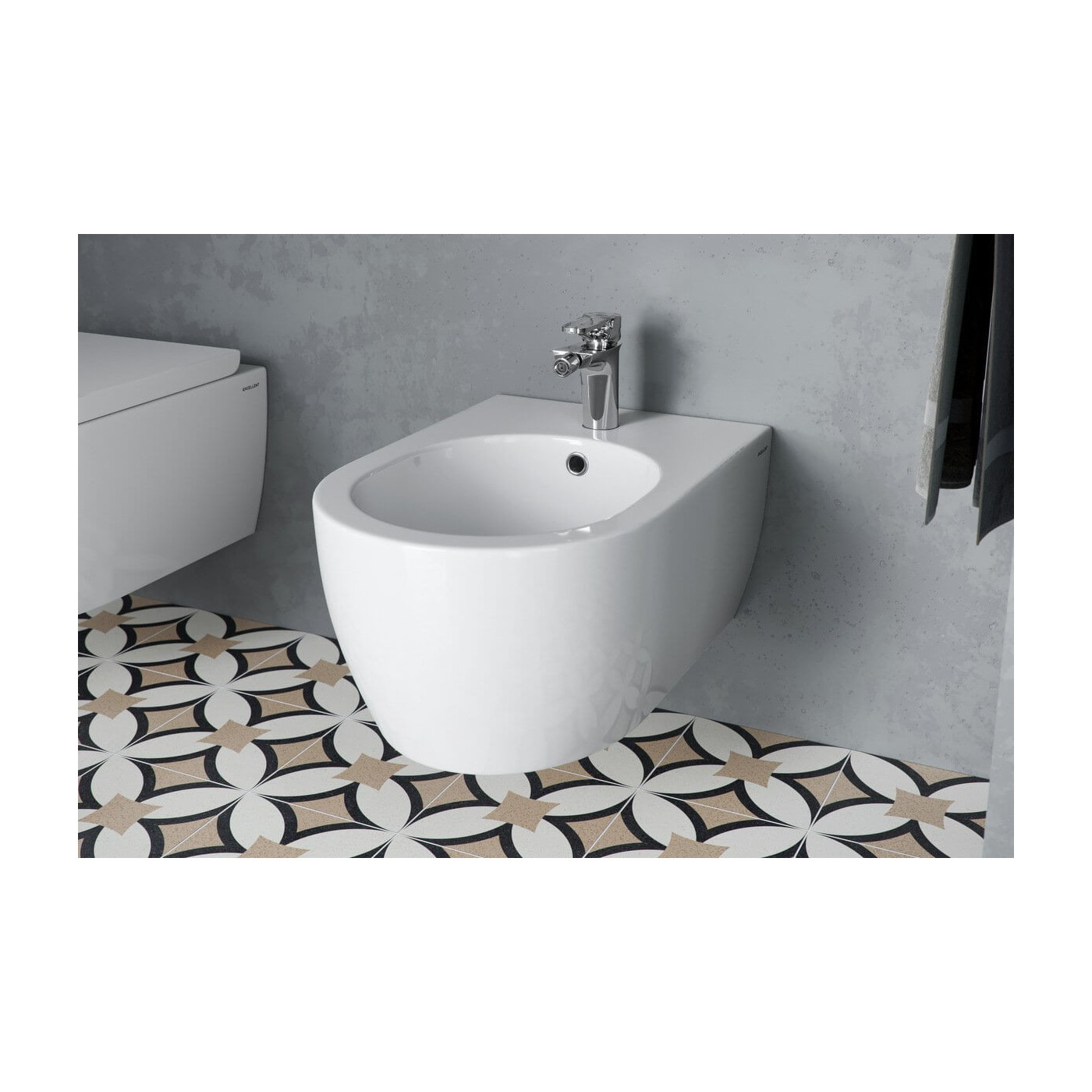 Bidet Wiszący Doto CEEX.1506.537.WH Excellent Bidet Wiszący Doto CEEX.1506.537.WH Excellent