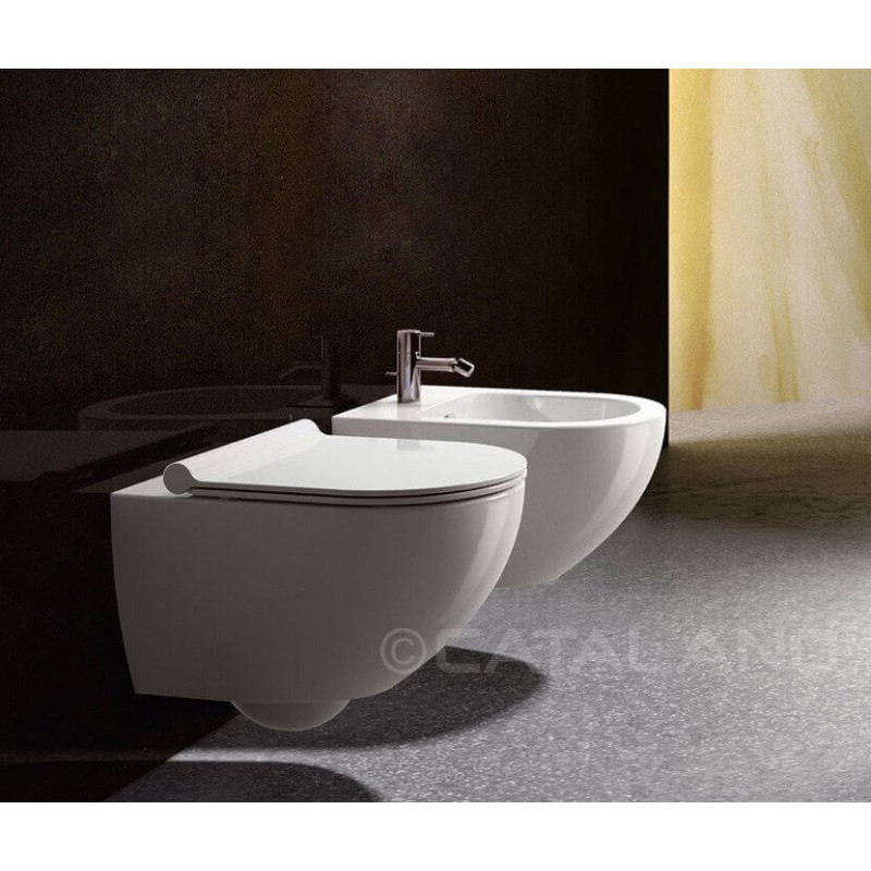Bidet Wiszący Sfera 50 Z Zestawem Montażowym 1BSS5000+5KFST00 Catalano Bidet Wiszący Sfera 50 Z Zestawem Montażowym 1BSS5000+5KFST00 Catalano