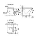 Miska WC Wisząca Euro Ceramic 39328000 Grohe Miska WC Wisząca Euro Ceramic 39328000 Grohe