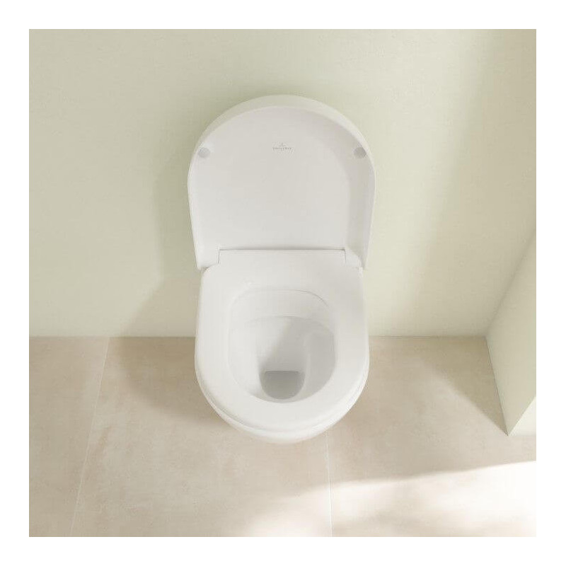 Miska WC Wisząca Subway 2.0 Compact 35,5x48 Bez Kołnierza 5606R001P Villeroy&Boch Miska WC Wisząca Subway 2.0 Compact 35,5x48 Bez Kołnierza 5606R001P Villeroy&Boch