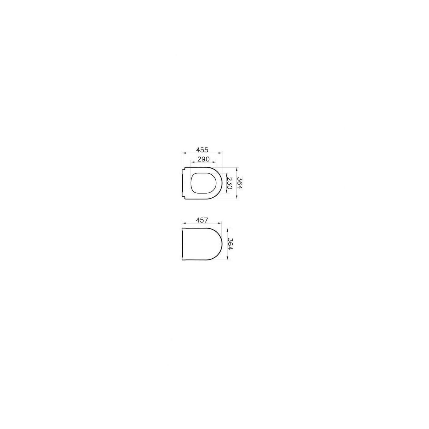 Deska Wolnoopadająca S50/Integra Slim 110-003R019 Vitra Deska Wolnoopadająca S50/Integra Slim 110-003R019 Vitra