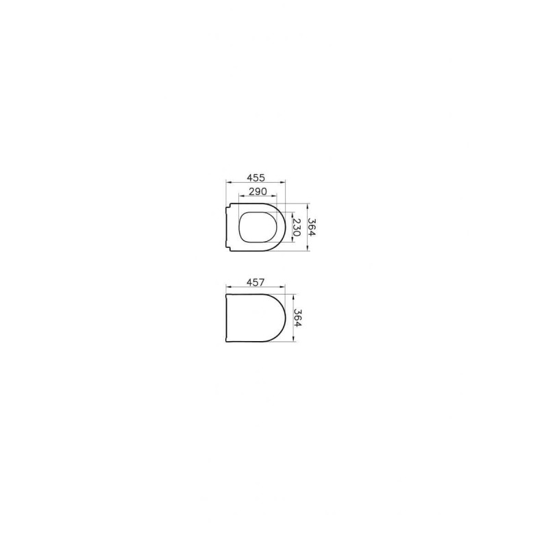 Deska Wolnoopadająca S50/Integra Slim 110-003R019 Vitra Deska Wolnoopadająca S50/Integra Slim 110-003R019 Vitra