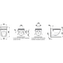 Toaleta Myjąca Podwieszana Navia RIMLESS z Powłoką 68x37 H8206014000001 Laufen Toaleta Myjąca Podwieszana Navia RIMLESS z Powłoką 68x37 H8206014000001 Laufen
