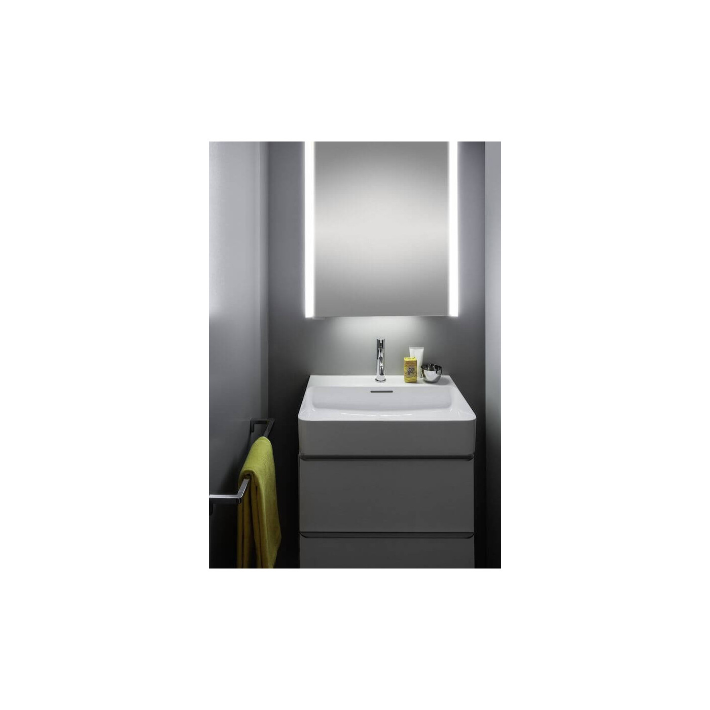 Umywalka Ścienna 600x420 mm Val Biały H8102830001041 Laufen Umywalka Ścienna 600x420 mm Val Biały H8102830001041 Laufen