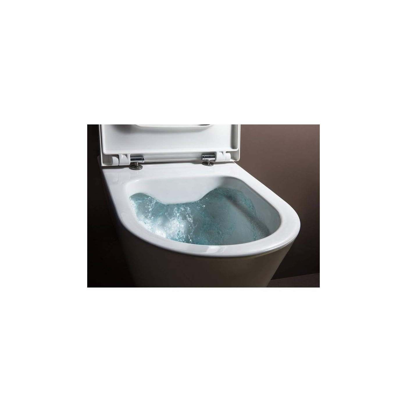 Miska WC Podwieszana Rimless 545x370 mm Kartell Biały H8203370000001 Laufen Miska WC Podwieszana Rimless 545x370 mm Kartell Biały H8203370000001 Laufen