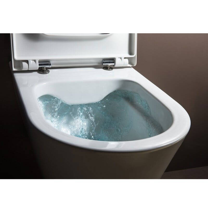 Miska WC Podwieszana Rimless 545x370 mm Kartell Biały H8203370000001 Laufen Miska WC Podwieszana Rimless 545x370 mm Kartell Biały H8203370000001 Laufen