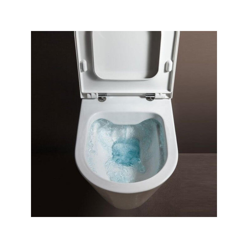 Miska WC Podwieszana Rimless 545x370 mm Kartell Biały H8203370000001 Laufen Miska WC Podwieszana Rimless 545x370 mm Kartell Biały H8203370000001 Laufen