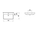 Umywalka Pro S 70x46,5 H8109670001041 Laufen Umywalka Pro S 70x46,5 H8109670001041 Laufen