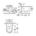 Miska WC Wisząca Essence Biel Alpejska 3957100H Grohe Miska WC Wisząca Essence Biel Alpejska 3957100H Grohe