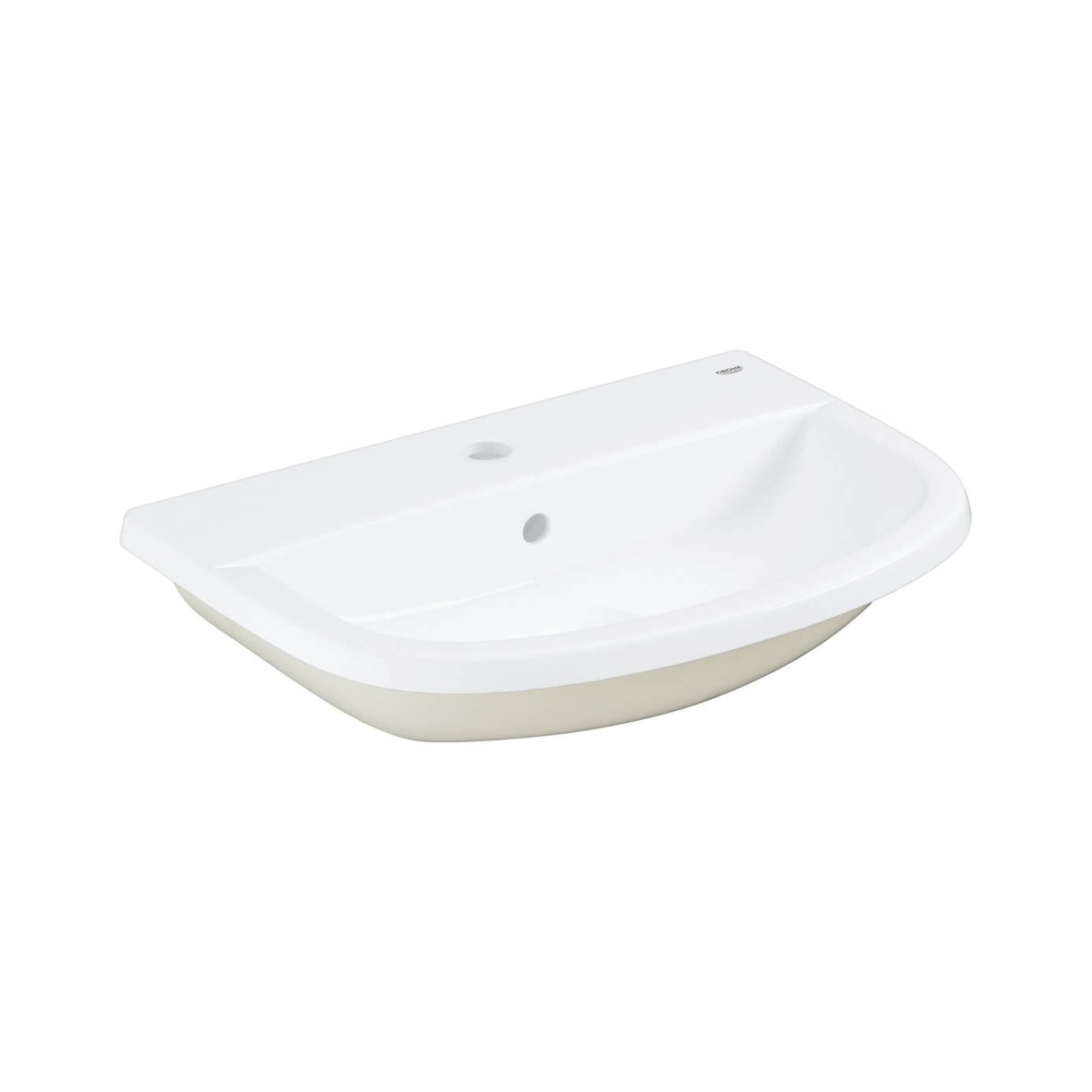 Umywalka Nablatowa Wpuszczana W Blat 55cm Bau Ceramika Biały 39422000 Grohe Umywalka Nablatowa Wpuszczana W Blat 55cm Bau Ceramika Biały 39422000 Grohe