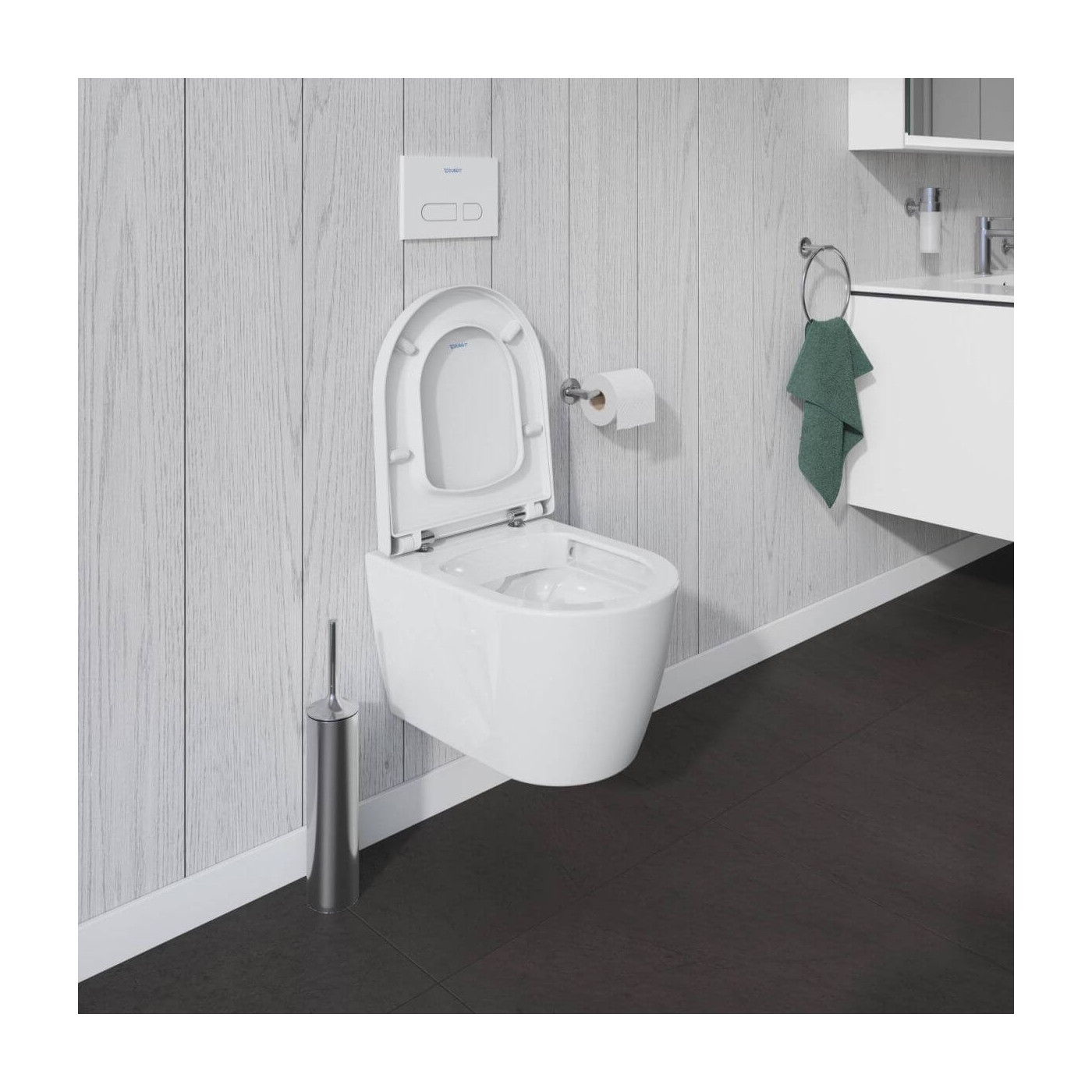 Miska WC Wisząca Compact Rimless Me By Starck 37x48 Biały 2530090000 Duravit Miska WC Wisząca Compact Rimless Me By Starck 37x48 Biały 2530090000 Duravit