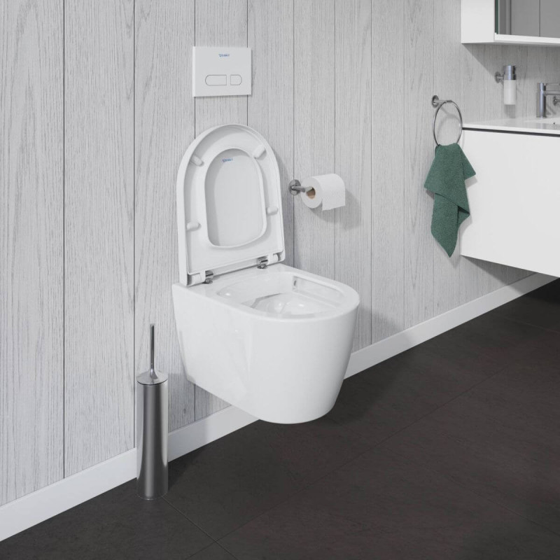 Miska WC Wisząca Compact Rimless Me By Starck 37x48 Biały 2530090000 Duravit Miska WC Wisząca Compact Rimless Me By Starck 37x48 Biały 2530090000 Duravit