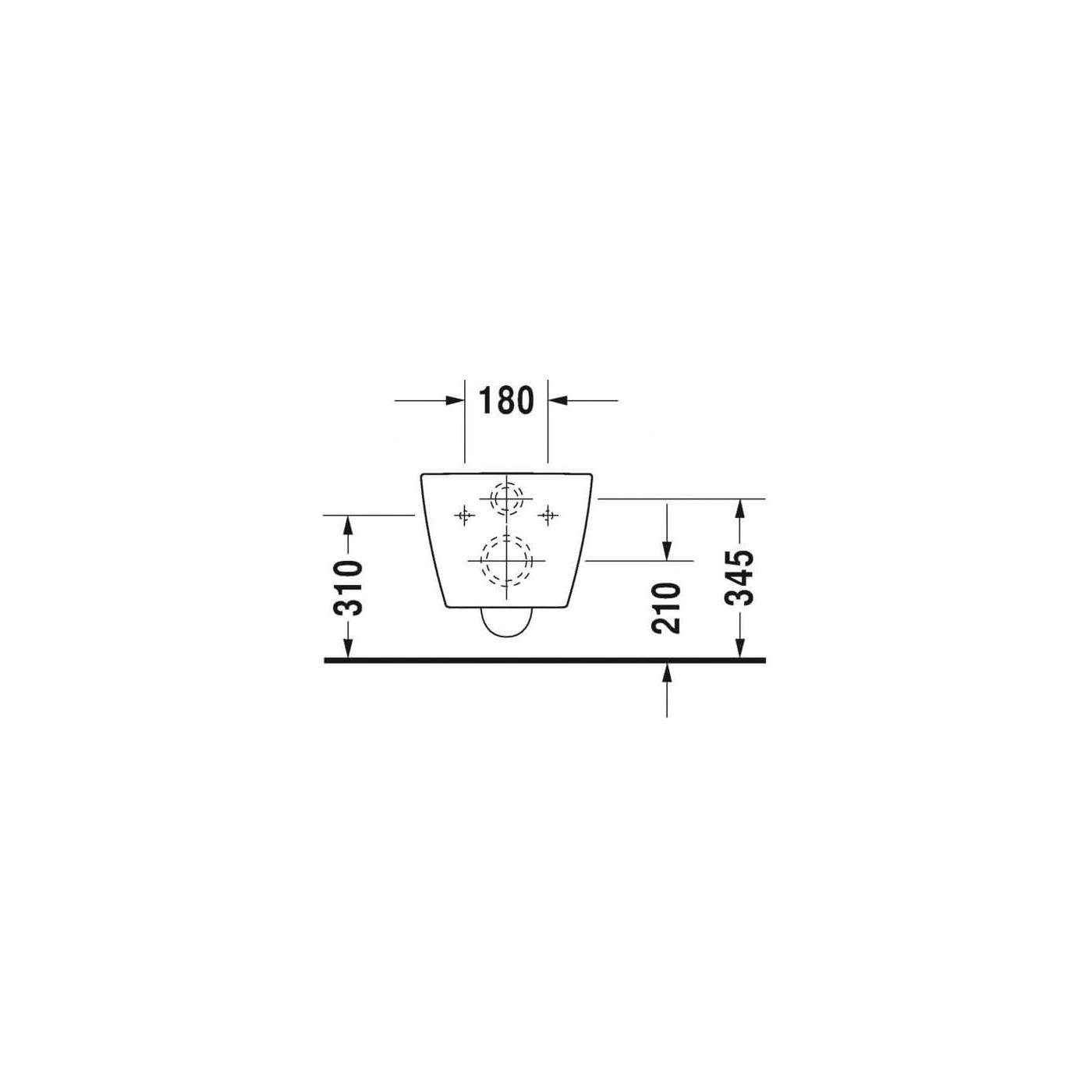Miska WC Wisząca Compact Rimless Me By Starck 37x48 Biały 2530090000 Duravit Miska WC Wisząca Compact Rimless Me By Starck 37x48 Biały 2530090000 Duravit