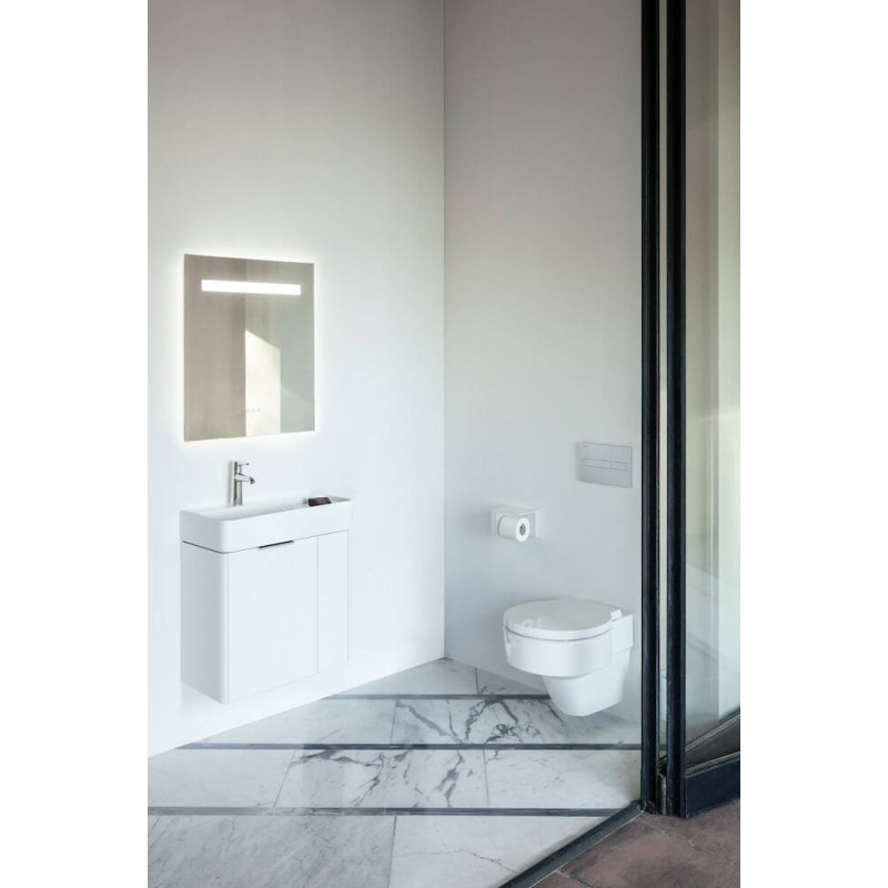 Umywalka Ścienna Val SaphirKeramik z Półką 60x16,6 H8152850001041 Laufen Umywalka Ścienna Val SaphirKeramik z Półką 60x16,6 H8152850001041 Laufen