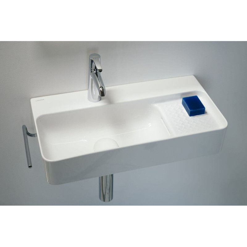 Umywalka Ścienna Val SaphirKeramik z Półką 60x16,6 H8152850001041 Laufen Umywalka Ścienna Val SaphirKeramik z Półką 60x16,6 H8152850001041 Laufen