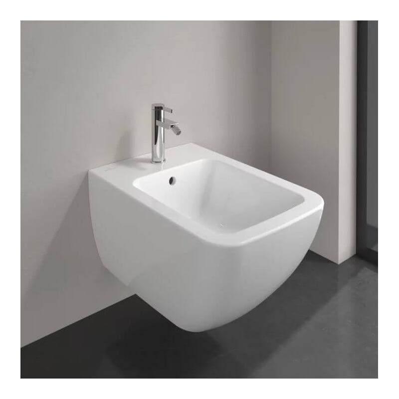Bidet Wiszący Venticello 37,5x56 Biały 44110001 Villeroy&Boch Bidet Wiszący Venticello 37,5x56 Biały 44110001 Villeroy&Boch