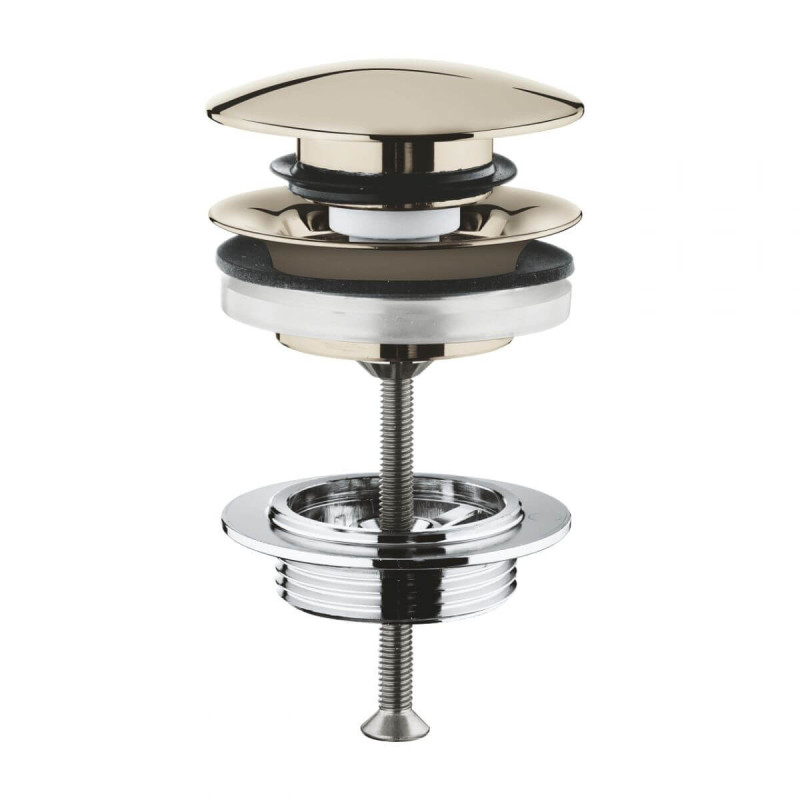Zestaw Odpływowy Z Korkiem Typu Klik-Klak Polished Nickel 65807BE0 Grohe Zestaw Odpływowy Z Korkiem Typu Klik-Klak Polished Nickel 65807BE0 Grohe